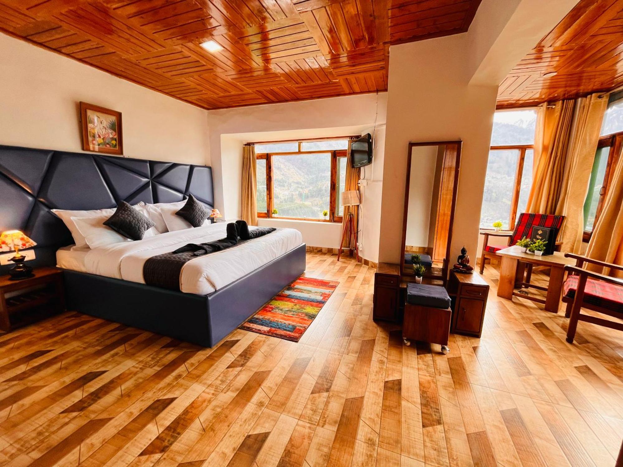 Himalayan River Mountain View 2 Bedrooms Cottage, Manali Exterior photo