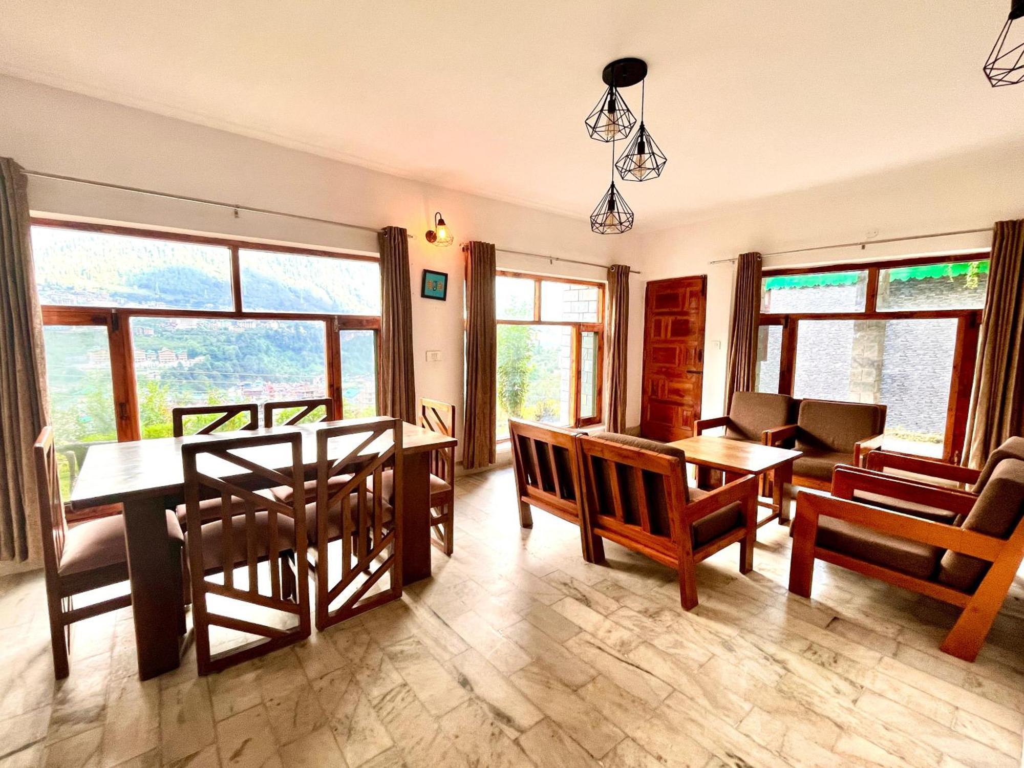 Himalayan River Mountain View 2 Bedrooms Cottage, Manali Exterior photo